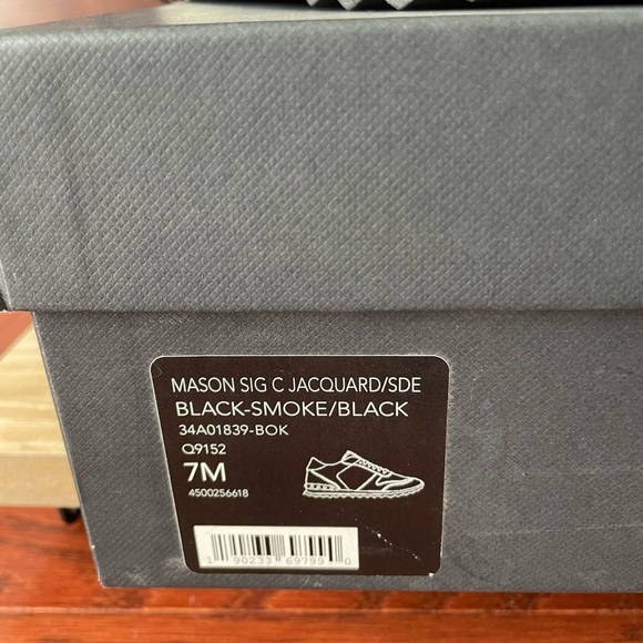 COACH Mason Jacquard sneakers size 7 brand new - Picture 2 of 5